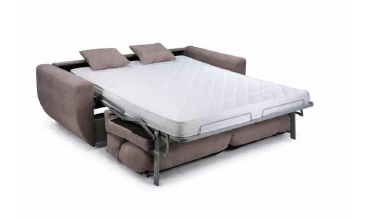 Canapé-lit de qualité espagnole avec assise confortable et matelas 16 cm