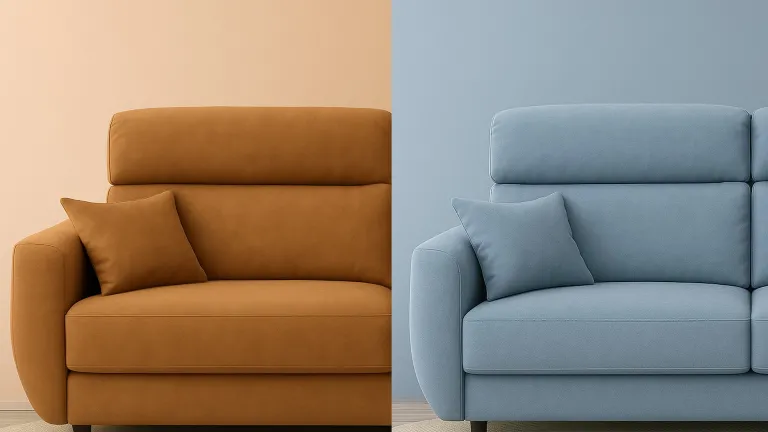Canapé-lit de qualité espagnole avec assise confortable et matelas 16 cm