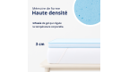 Surmatelas pas cher avec effet rafraichissant