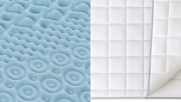 Surmatelas pas cher avec effet rafraichissant