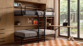 lit escamotable superposé LE CASTELLET