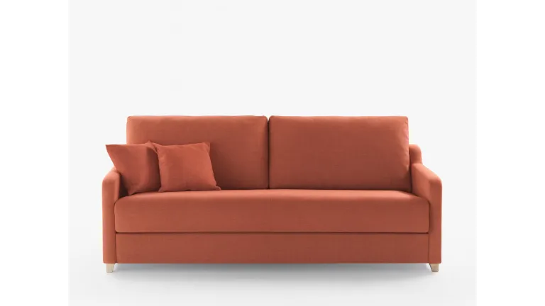 Canapé lit à faible profondeur gain de place