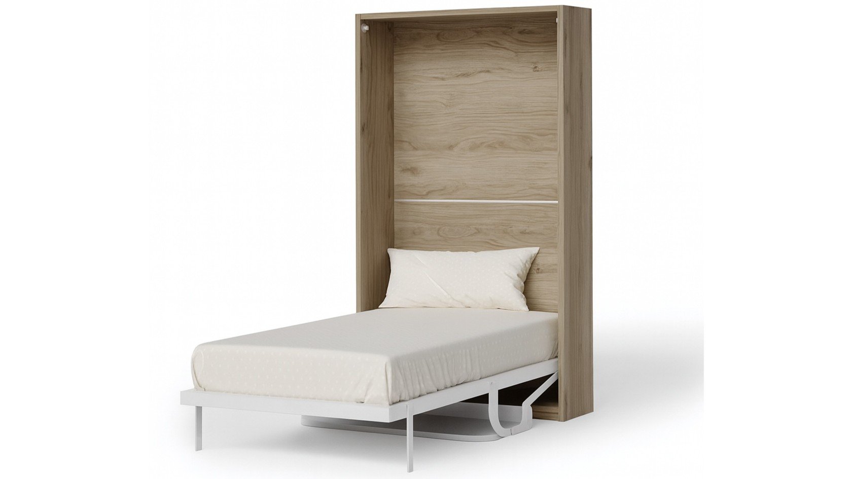Lit escamotable vertical avec bureau intégré fonctionnel