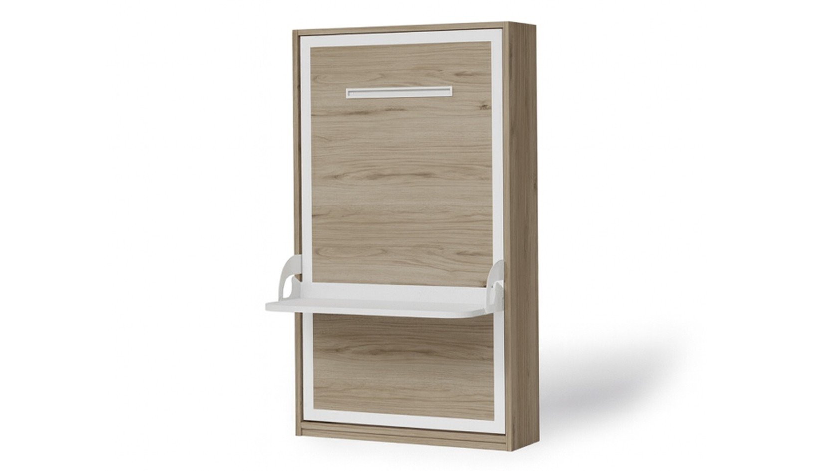 Lit escamotable vertical avec bureau intégré fonctionnel