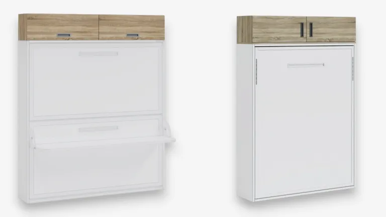 Idéal pour un espace de rangement supplémentaire sur le dessus de votre lit rabattable