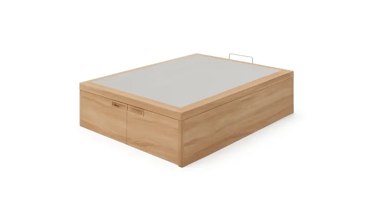 Lit coffre bois 2 tiroirs dans plus de 20 couleurs différentes au choix.