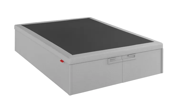 Lit coffre en bois avec 2 grands tiroirs - Boconfort