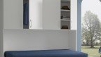 Lit escamotable horizontal avec armoire et bureau pratique | Boconfort