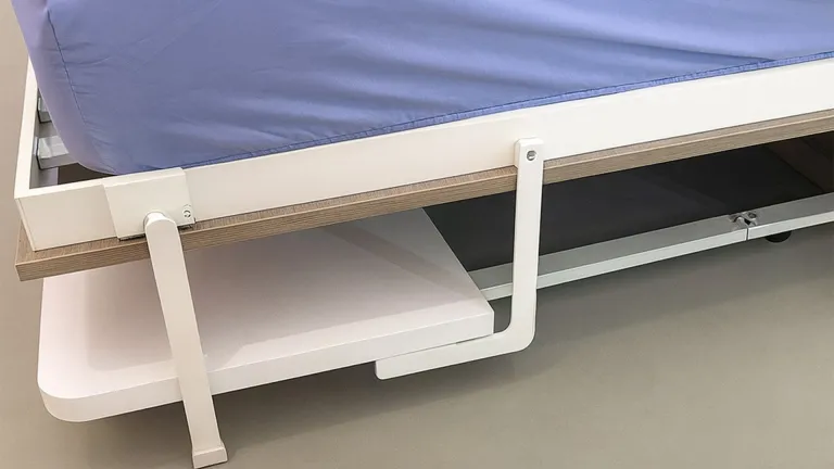 Lit escamotable haut de gamme avec table à manger et bureau