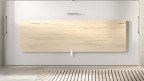 Lit escamotable double avec bureau intégré — Solution compacte pour chambre d’enfant ou studio