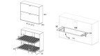 Lit escamotable double avec bureau intégré — Solution compacte pour chambre d’enfant ou studio