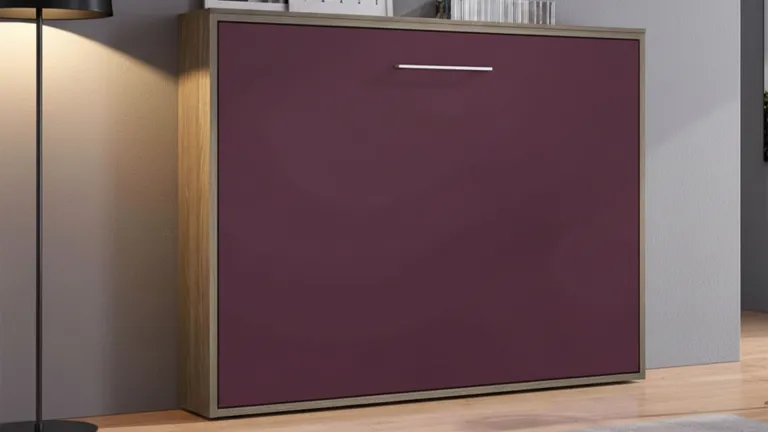 Lit escamotable à ouverture horizontale pour un espace dégagé