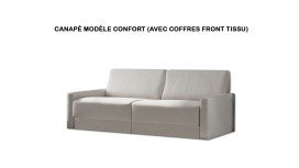 Idéal pour un canapé plus grand à côté de votre lit escamotable