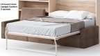 Lit vertical escamotable avec canapé | Boconfort