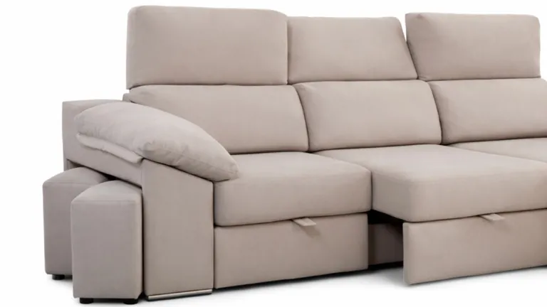 Canapé coulissant avec poufs intégrés – Confort & gain de place