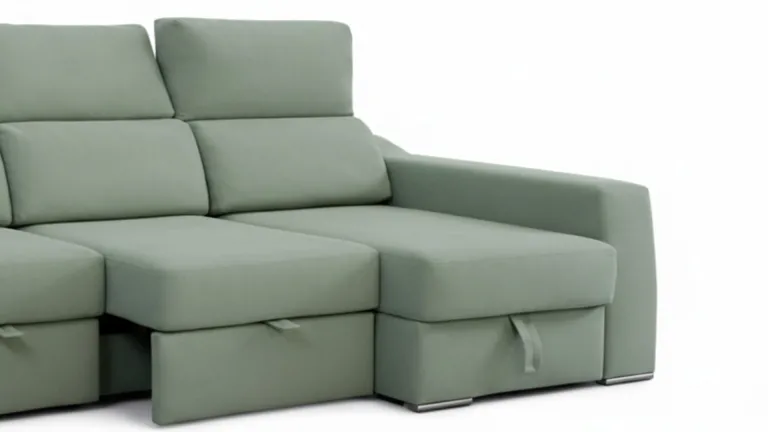Canapé coulissant avec poufs intégrés – Confort & gain de place