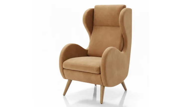 Fauteuil avec un nouveau concept de design minimaliste