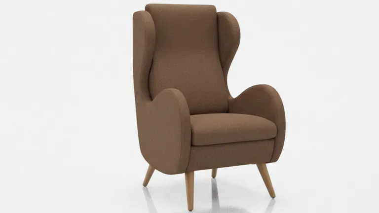 Fauteuil avec un nouveau concept de design minimaliste