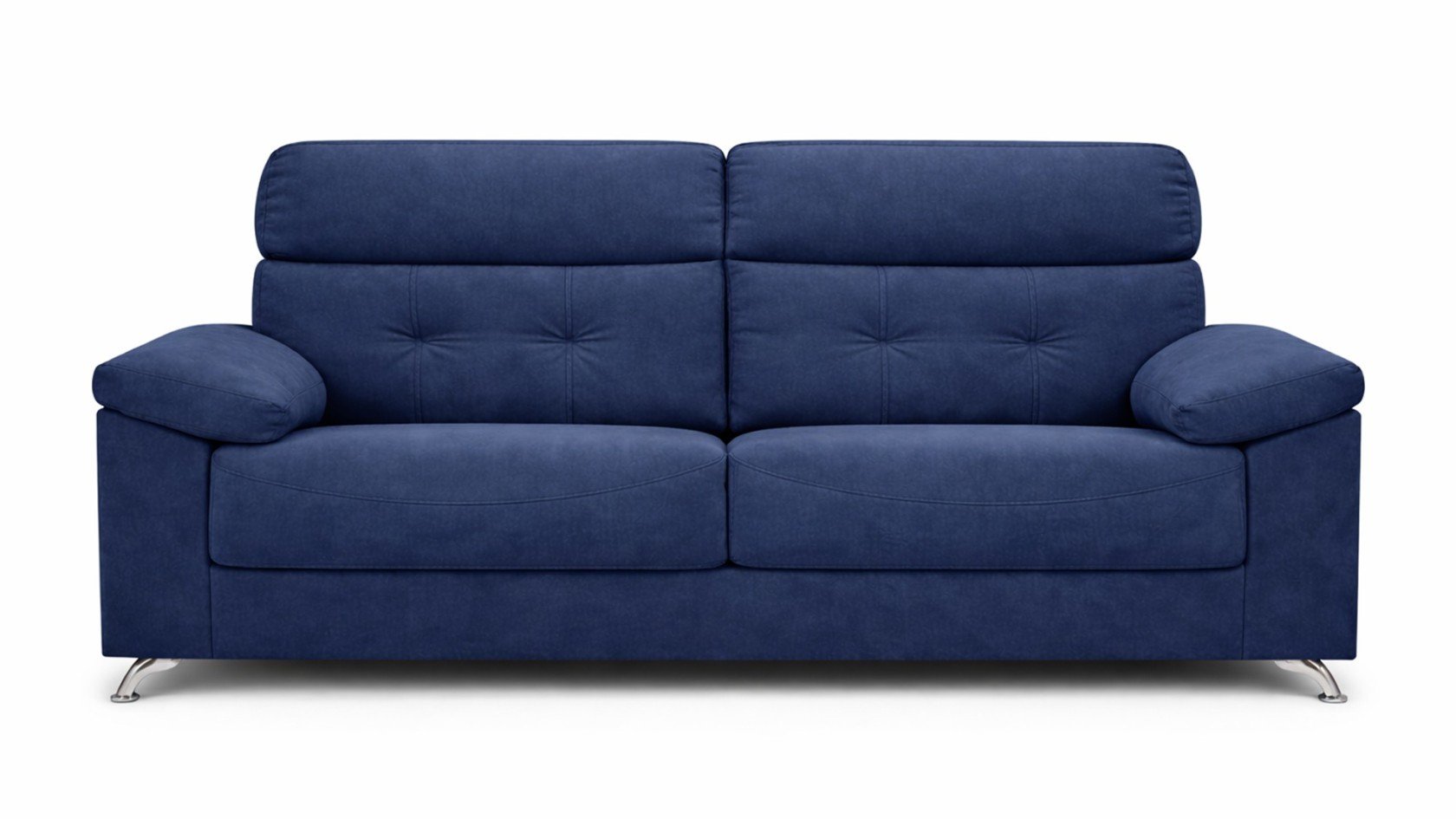 Canapé 2 places coulissant ARSENAL – tissu Indico antitaches
