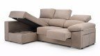 Canapé d'angle coulissant OPÉRA en tissu anti-taches