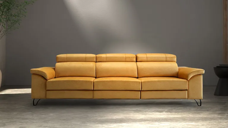 Canapé extra coulissant avec pouf ATLANTIQUE
