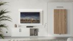 Lit escamotable vertical avec bureau intégré fonctionnel