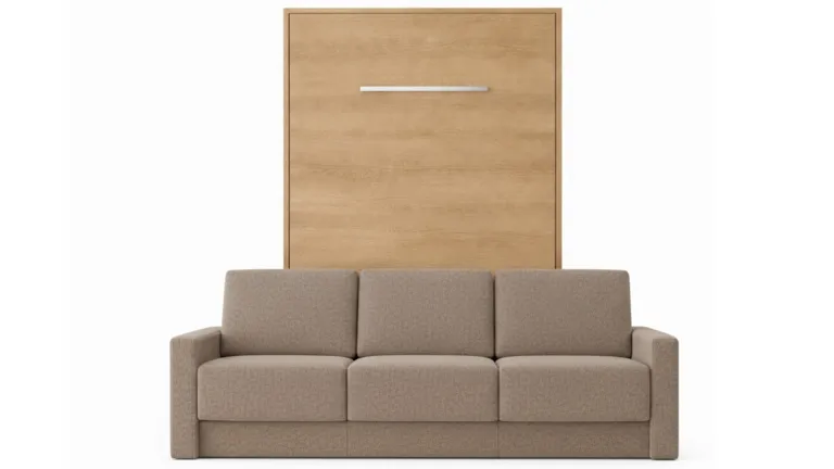 Lit vertical escamotable avec canapé | Boconfort