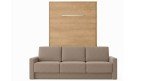 Lit vertical escamotable avec canapé | Boconfort