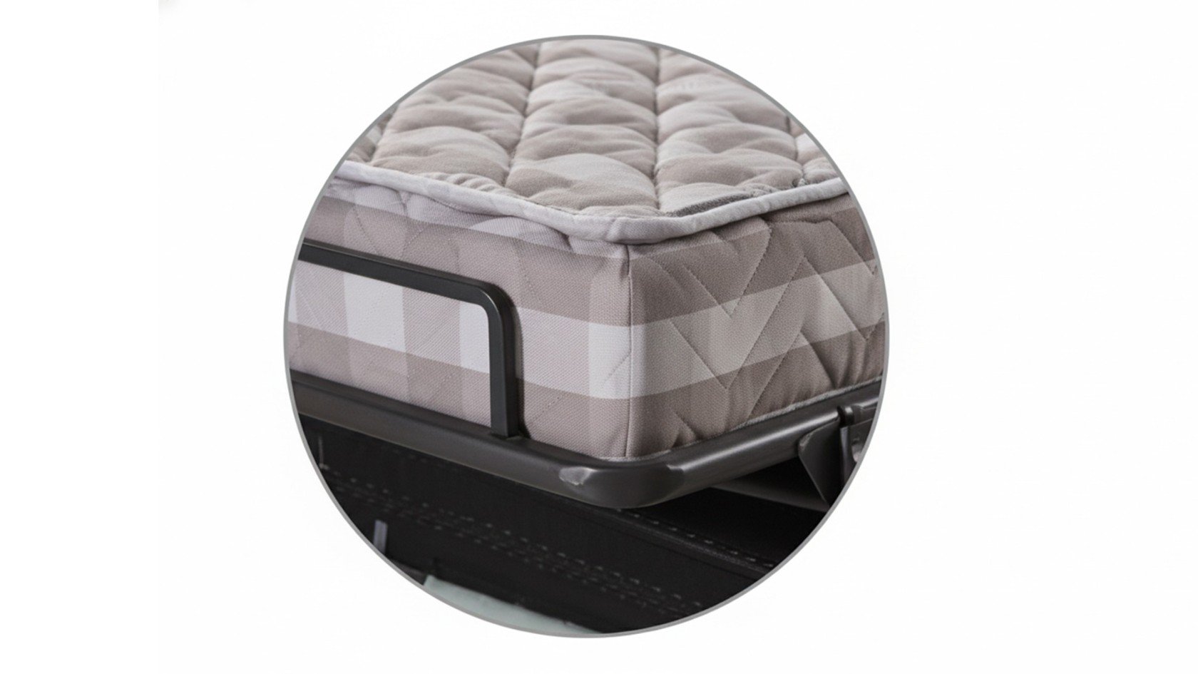 Canapé convertible AQUITAINE avec accoudoirs coffre