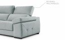 Canapé convertible AQUITAINE avec accoudoirs coffre