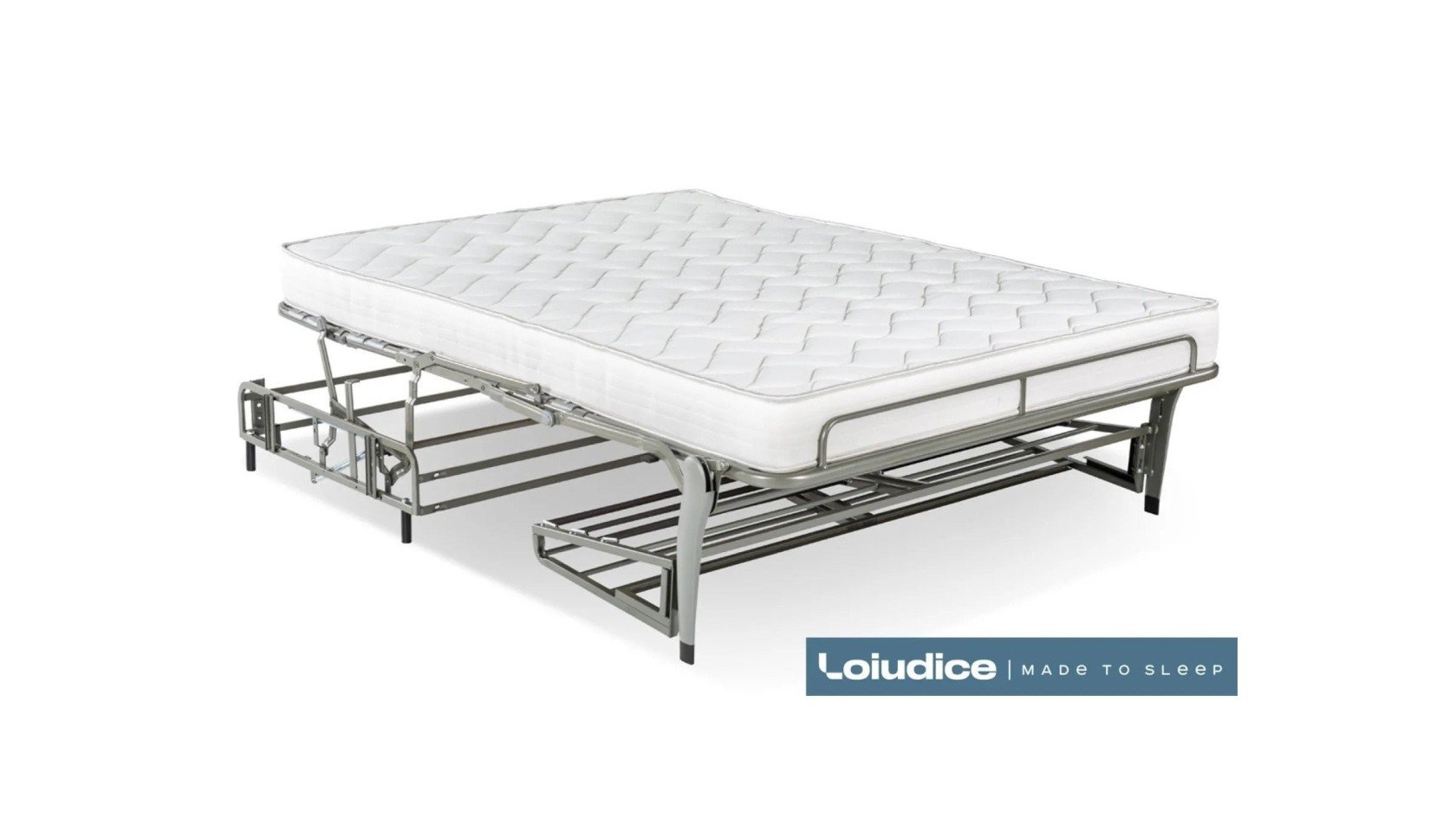 Canapé convertible AQUITAINE avec accoudoirs coffre