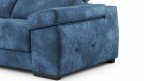 Canapé convertible méridienne VENDÉE 4 coffres | Boconfort