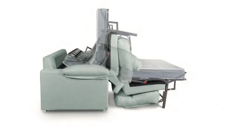 Canapé convertible PALMYRE accoudoir coffre | Boconfort