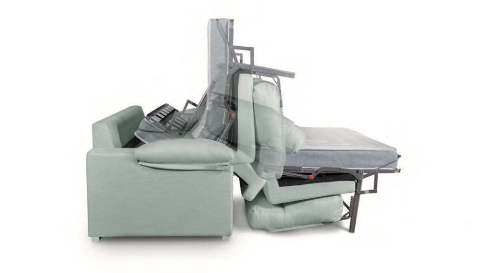 Canapé convertible PALMYRE accoudoir coffre | Boconfort