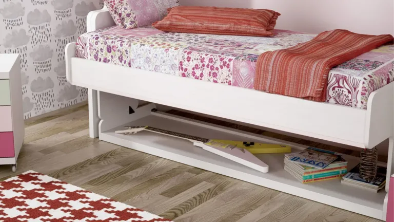 Lit superposé escamotable horizontal autoporteur | Boconfort