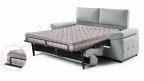 Canapé convertible AQUITAINE avec accoudoirs coffre