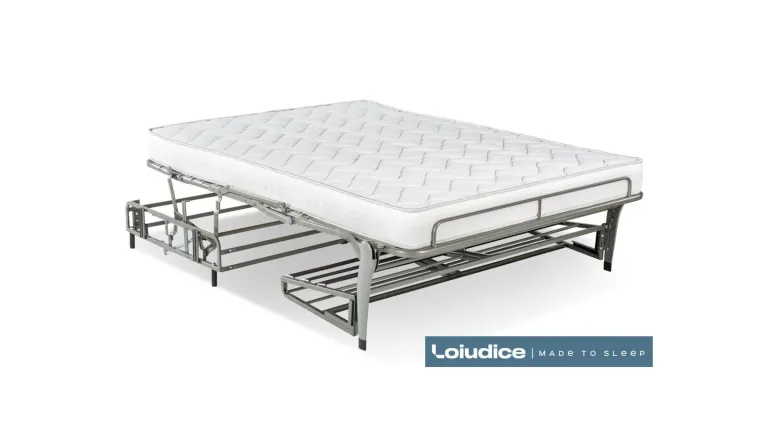 Canapé convertible AQUITAINE avec accoudoirs coffre