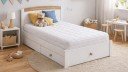 Matelas enfants LOUNA — ressorts ensachés et double face