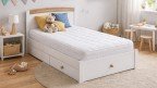 Matelas enfants LOUNA — ressorts ensachés et double face