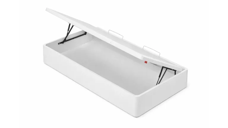 Lit coffre bois ouverture latérale | Boconfort