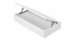 Lit coffre bois ouverture latérale | Boconfort