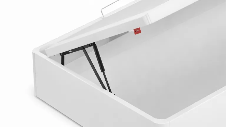 Lit coffre bois ouverture latérale | Boconfort