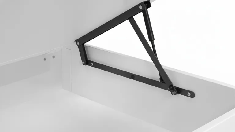 Lit coffre bois ouverture latérale | Boconfort