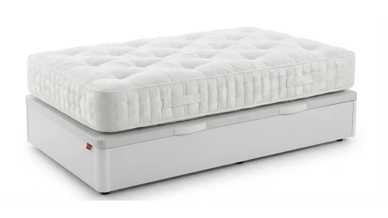 Lit coffre bois ouverture latérale | Boconfort