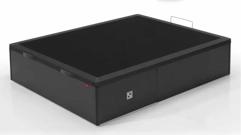 Lit coffre bois tiroirs latéraux | Boconfort