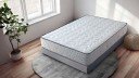 Matelas COOL FRESH thermorégulé 2 faces, soutien ressorts ensachés