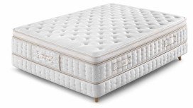 Matelas hôtel d'excellence avec surmatelas intégré – Confort 5 étoiles & mémoire de forme haute densité