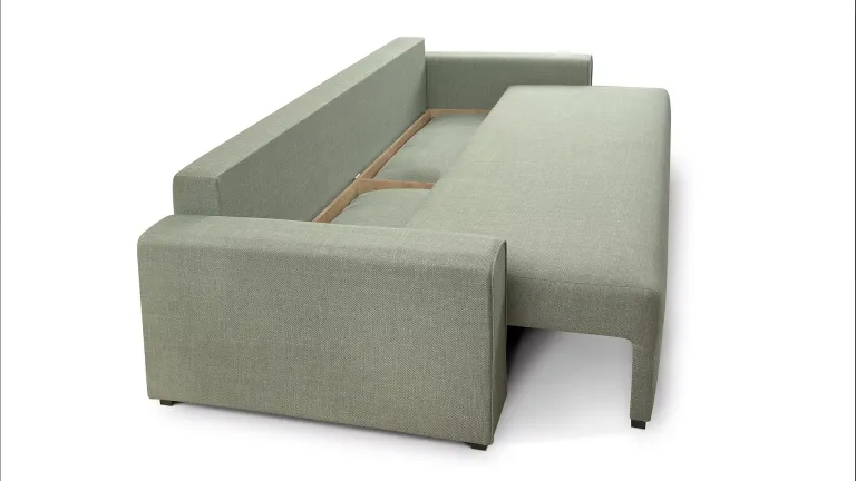 Canapé convertible ouverture rapide HOP | Confort mousse 30 kg | Design moderne