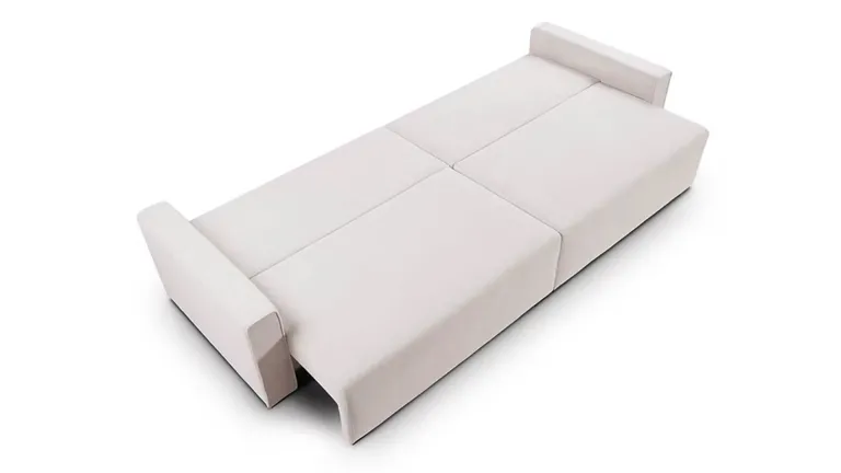 Canapé convertible double à ouverture rapide HOP | Confort mousse 30 kg | Design moderne