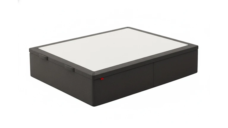 Lit coffre BIG BOX tissu grande capacité